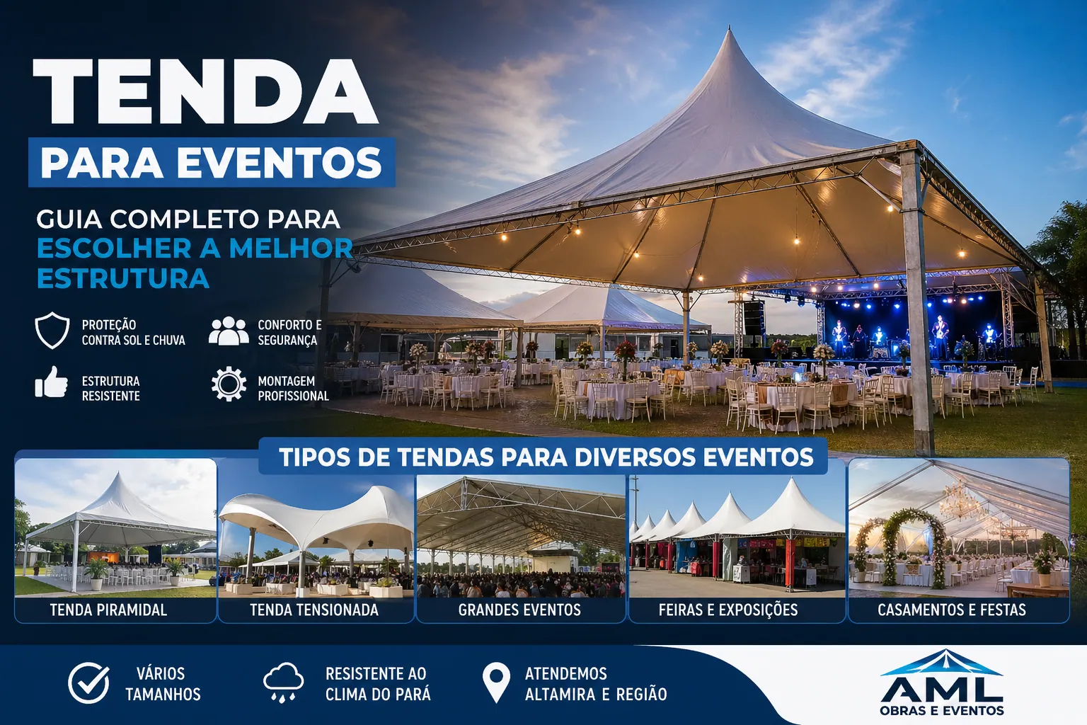 Imagem do conteúdo: Tenda para Eventos: Guia Completo Para Escolher a Melhor Estrutura