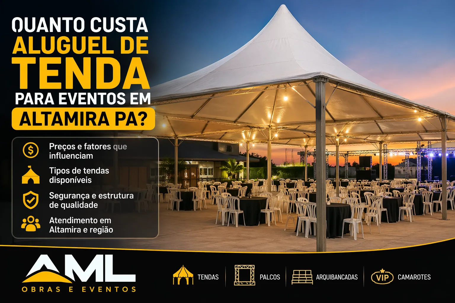 Imagem do conteúdo: Quanto Custa Aluguel de Tenda para Eventos em Altamira PA?