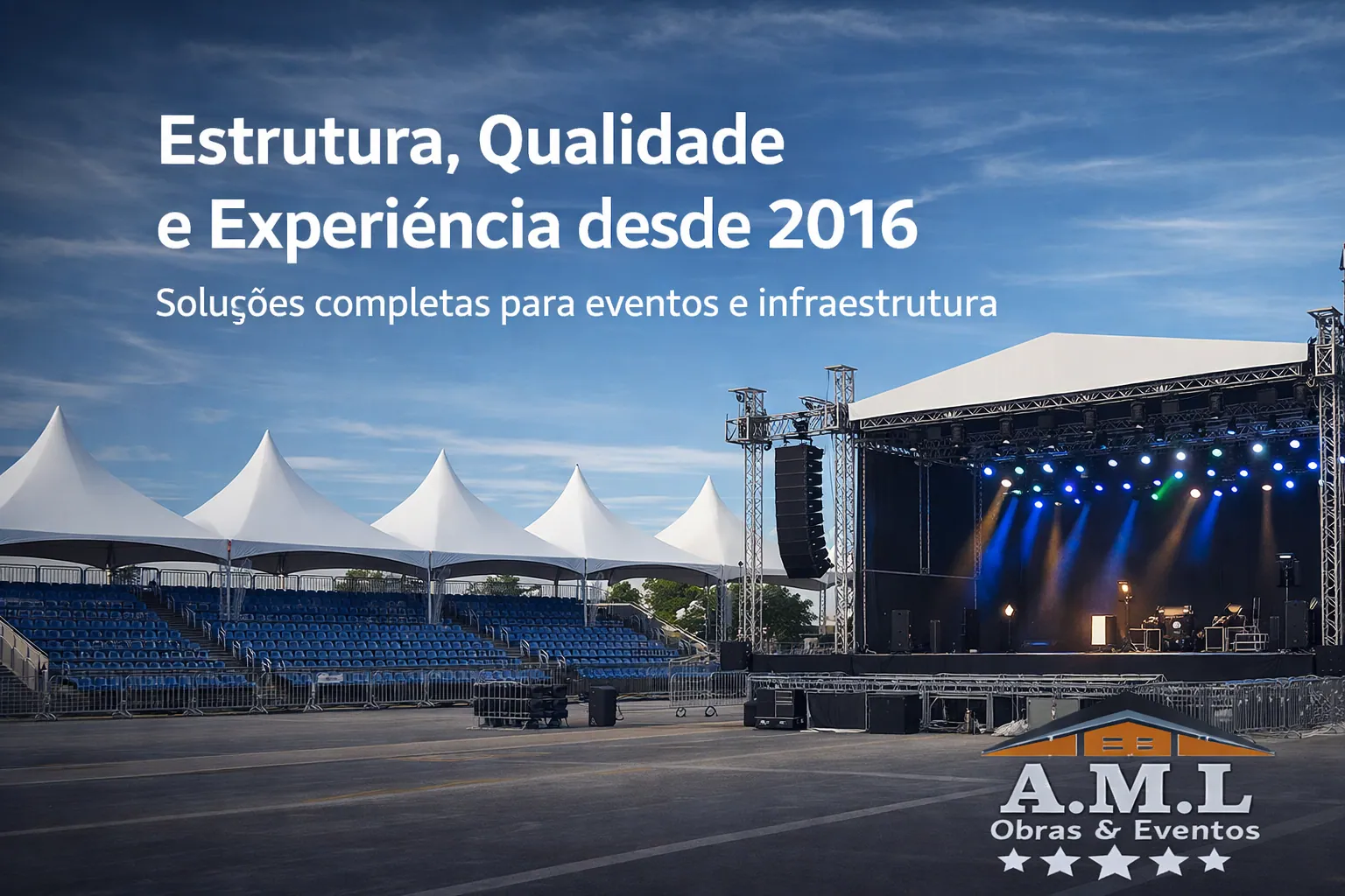 Imagem institucional: Empresa de Estruturas para Eventos em Altamira PA