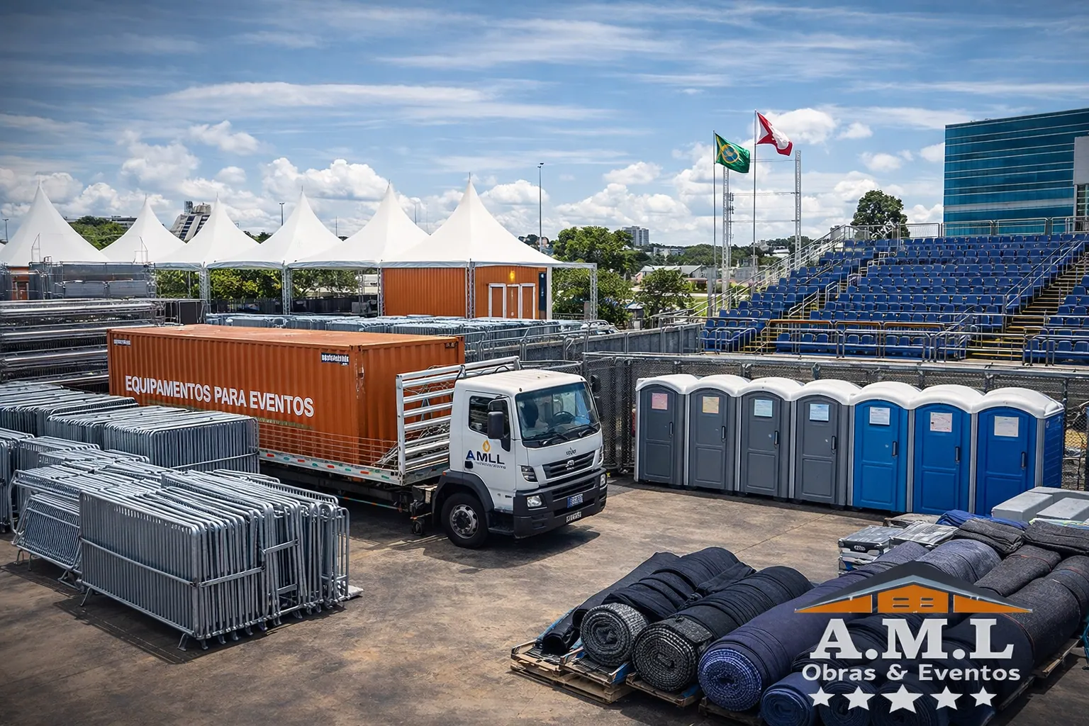 Imagem institucional: Empresa de Estruturas para Eventos em Altamira PA